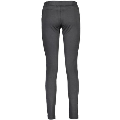U.S. POLO ASSN. Schwarze Viskose-Leggings für Frauen