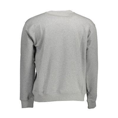 North Sails Grauer Baumwollpullover für Männer