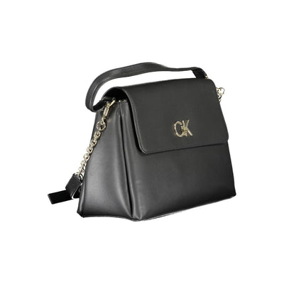 Calvin Klein Schwarz Polyester Frauen Handtasche