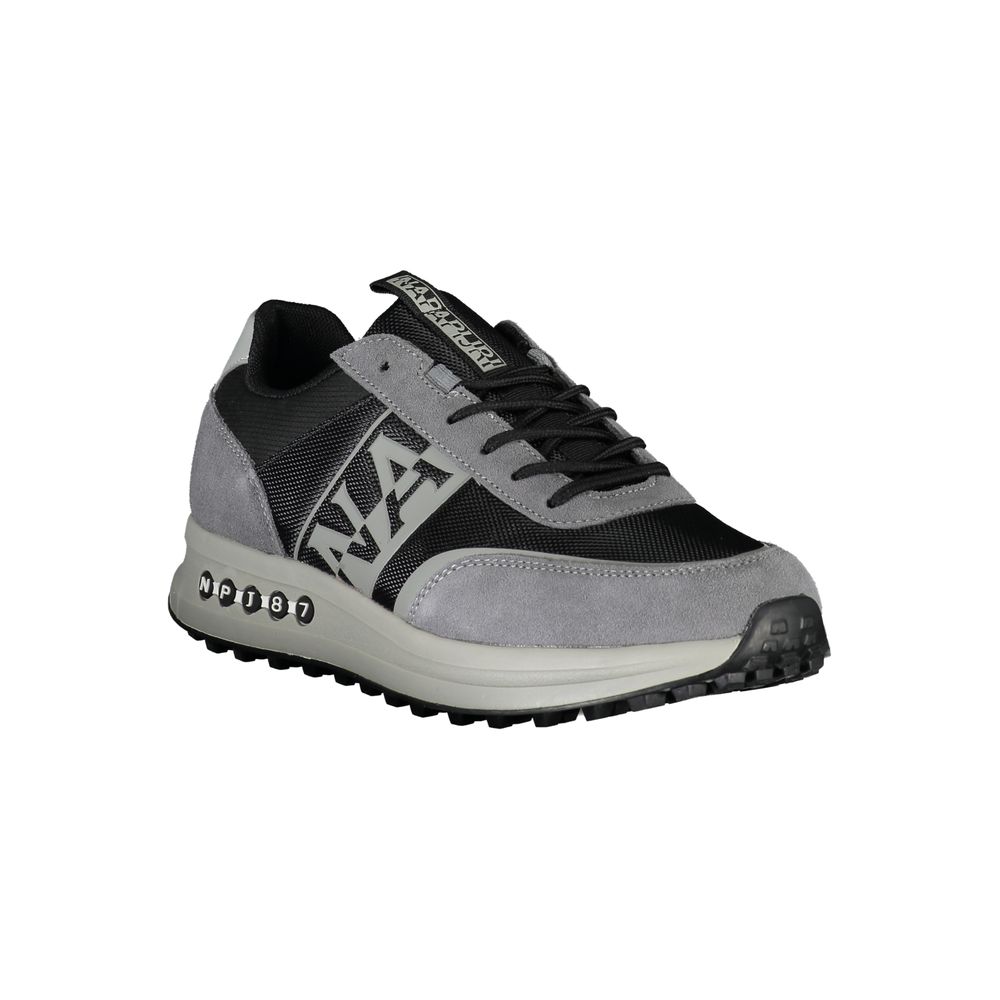 Napapijri Braunes Leder Herren Sneaker