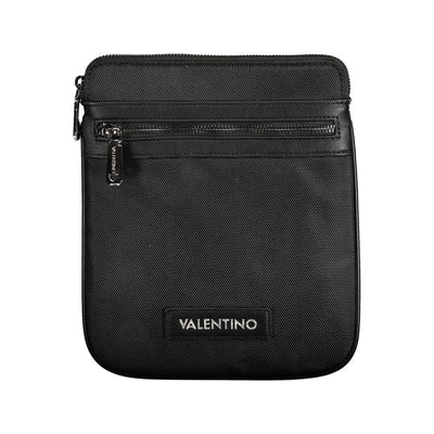 Mario Valentino Schwarze Polyester-Umhängetasche