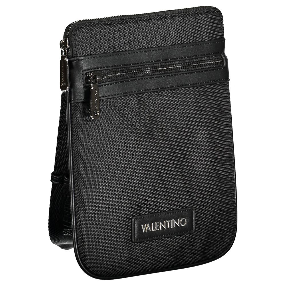 Mario Valentino Schwarze Polyester-Umhängetasche