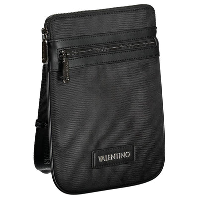Mario Valentino Schwarze Polyester-Umhängetasche