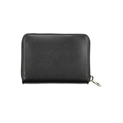 Tommy Hilfiger Schwarzes Polyethylen Portemonnaie für Frauen