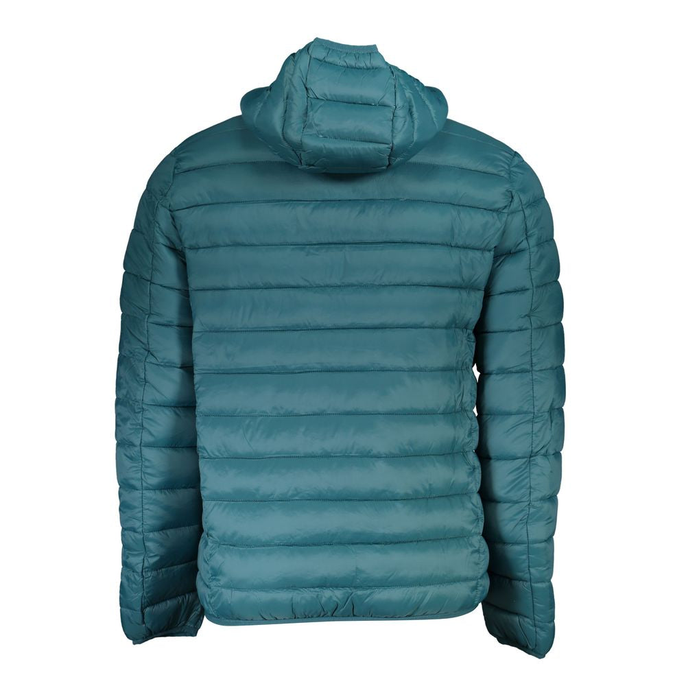 Norway 1963 Elegante grüne Kapuzenjacke mit mehreren Taschen