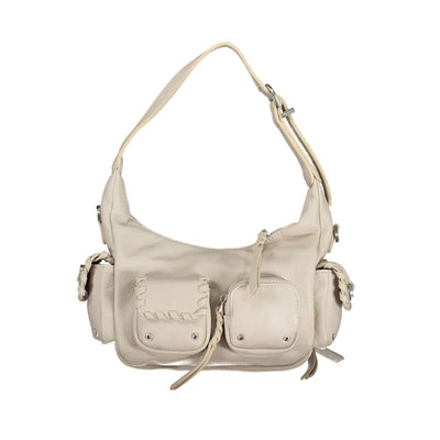 Desigual Handtasche aus weißem Polyethylen