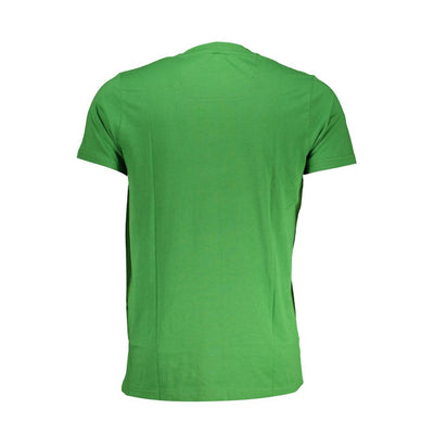 Cavalli Class T-Shirt aus grüner Baumwolle