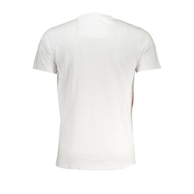 Cavalli Class T-Shirt aus weißer Baumwolle
