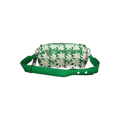 Desigual Grüne Polyethylen-Handtasche