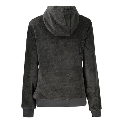Norway 1963 Schwarzer Polyester Damen Pullover