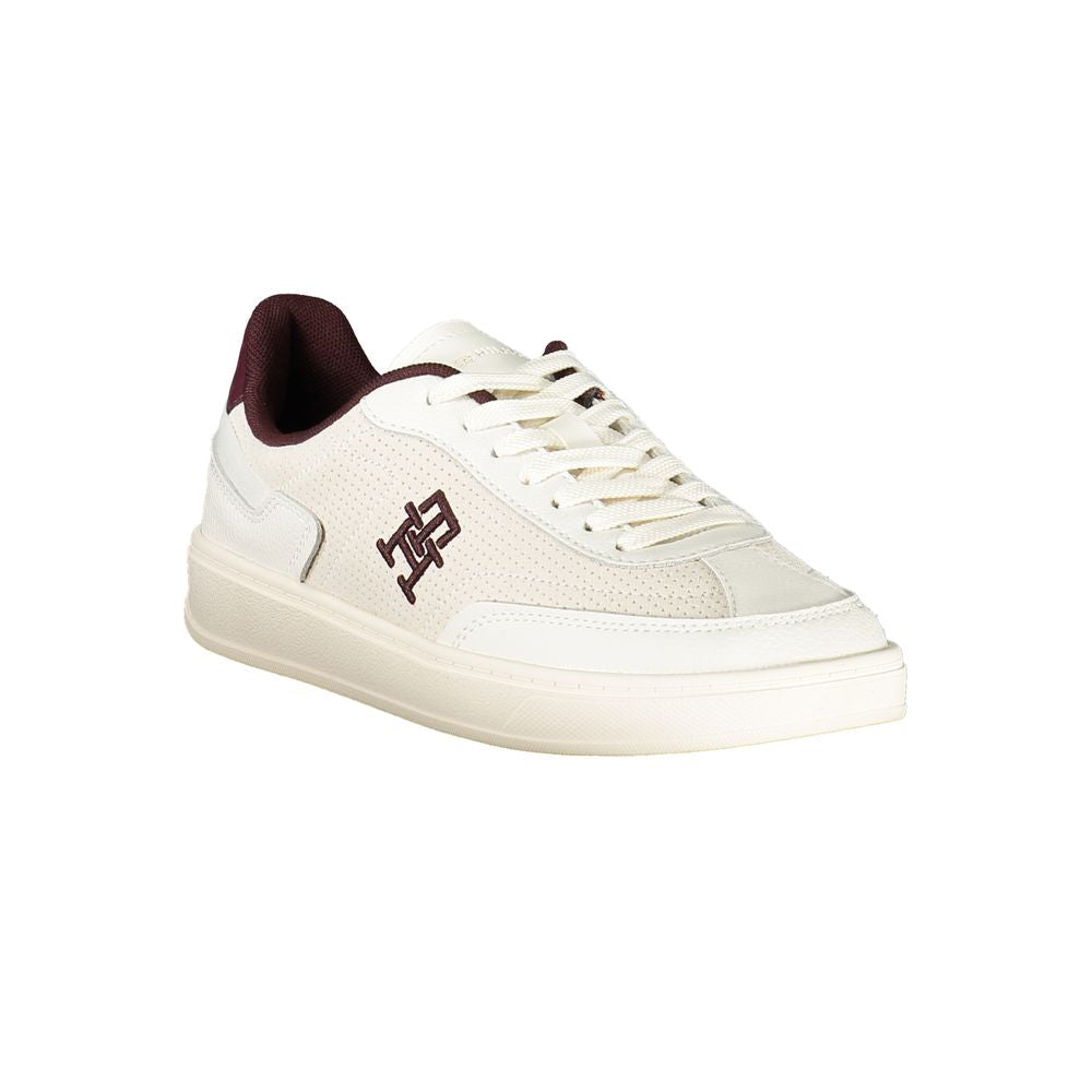 Tommy Hilfiger Beige Leder Damen Sneaker