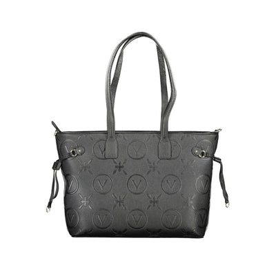 Mario Valentino Schwarze Polyethylen-Handtasche