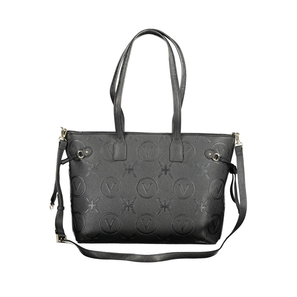 Mario Valentino Schwarze Polyethylen-Handtasche