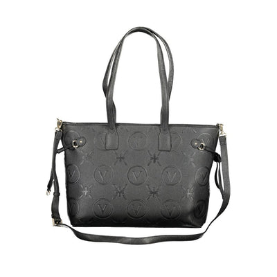 Mario Valentino Schwarze Polyethylen-Handtasche