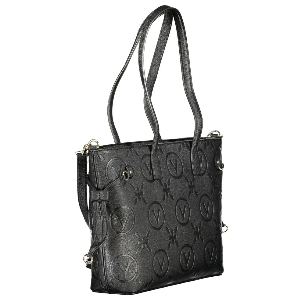 Mario Valentino Schwarze Polyethylen-Handtasche