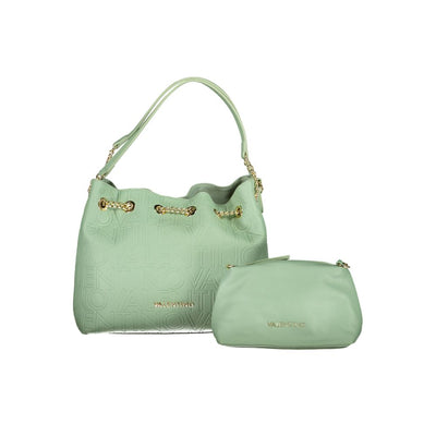 Mario Valentino Grüne Polyethylen-Handtasche