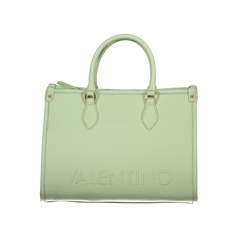 Mario Valentino Grüne Polyethylen-Handtasche