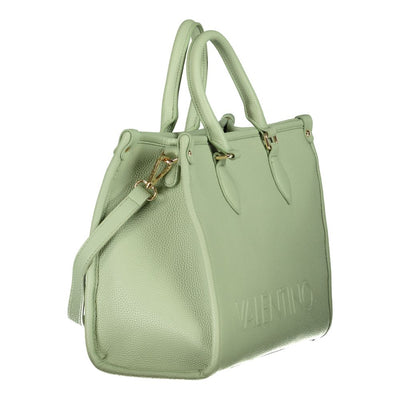 Mario Valentino Grüne Polyethylen-Handtasche