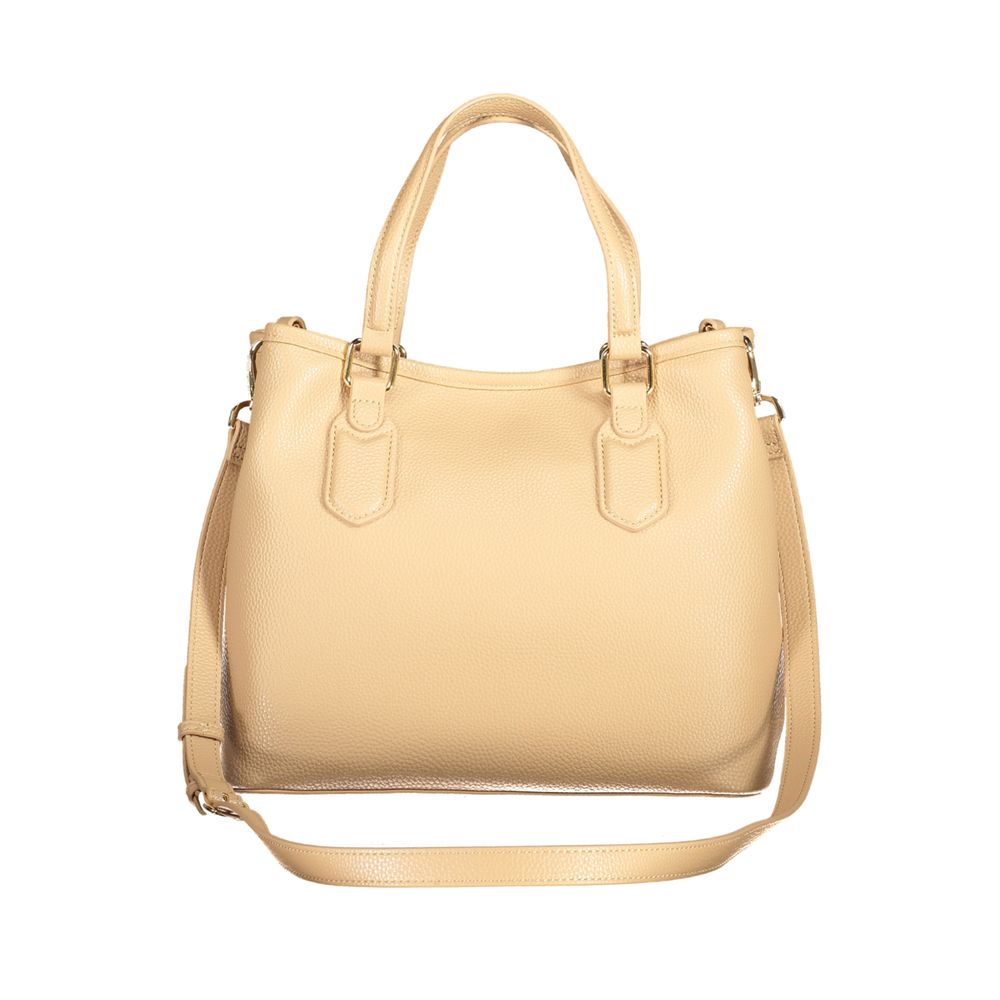 Mario Valentino Beige Polyethylen Frauen Handtasche
