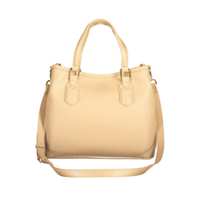 Mario Valentino Beige Polyethylen Frauen Handtasche