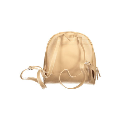 Mario Valentino Beige Polyethylen-Rucksack