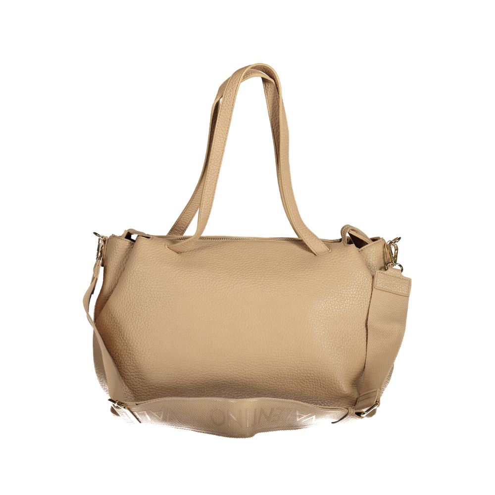 Mario Valentino Beige Polyethylen Frauen Handtasche