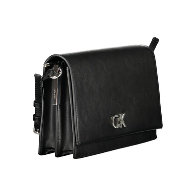 Calvin Klein Schwarz Polyester Frauen Handtasche