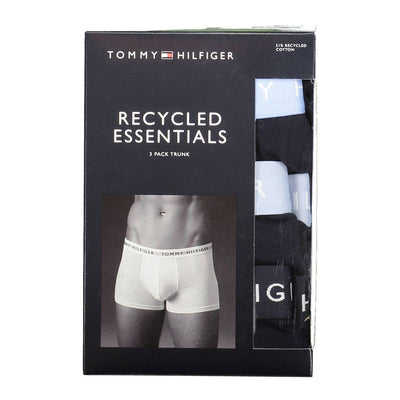 Tommy Hilfiger Schwarz Baumwolle Männer Boxer Trio Pack
