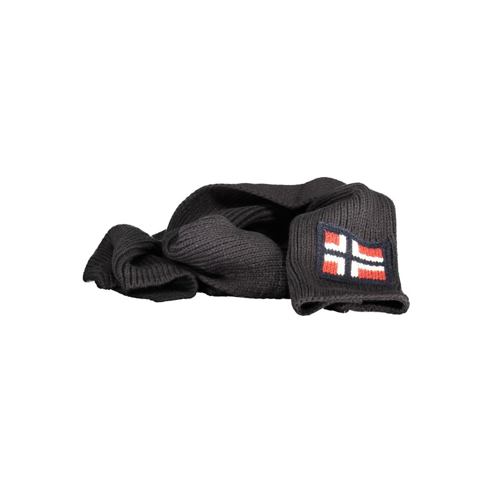 Norway 1963 Schwarzer Marabu Herrenschal