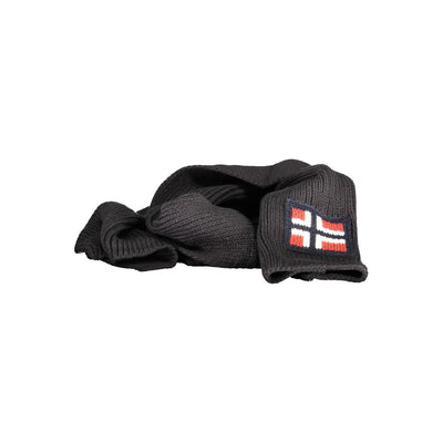 Norway 1963 Schwarzer Marabu Herrenschal