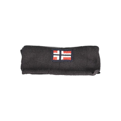 Norway 1963 Schwarzer Marabu Herrenschal