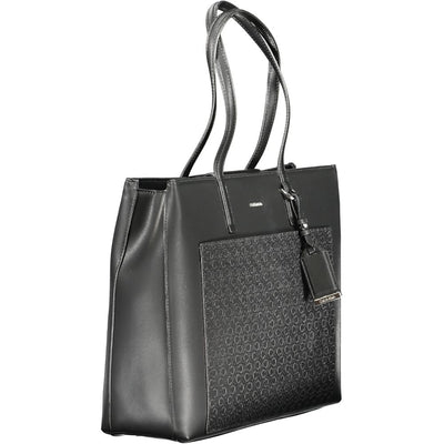 Calvin Klein Schwarz Polyester Frauen Handtasche