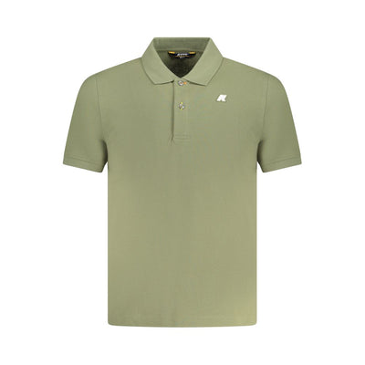 K-WAY Grünes Baumwoll-Poloshirt