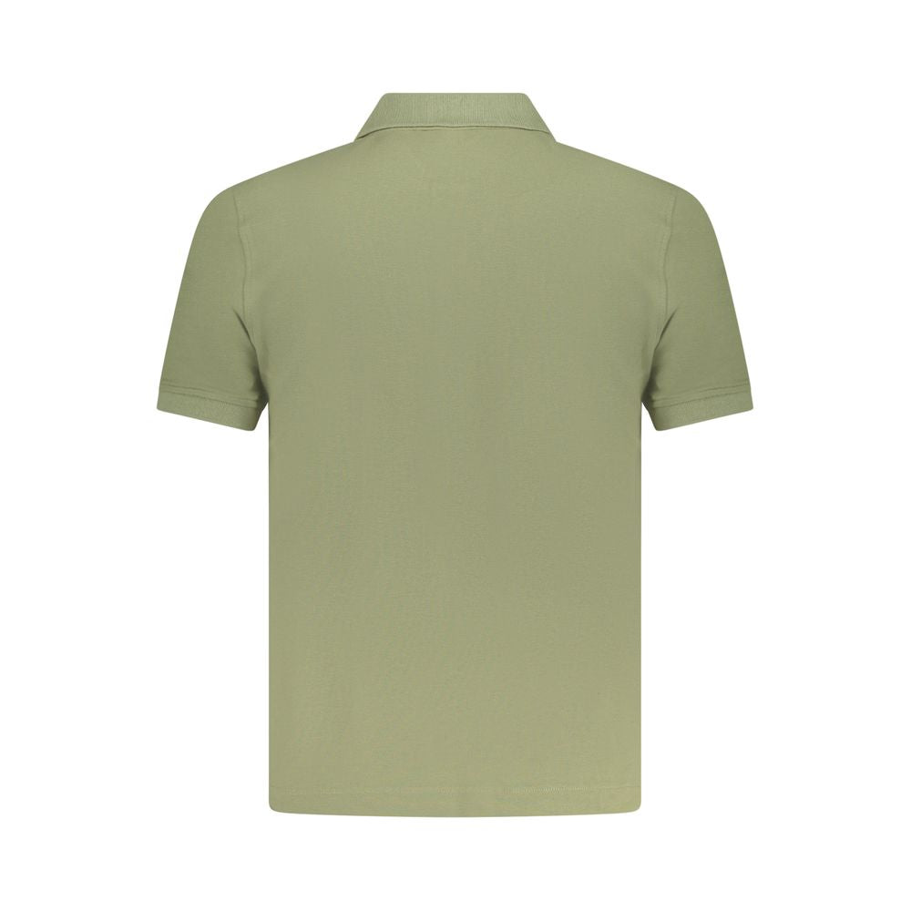 K-WAY Grünes Baumwoll-Poloshirt