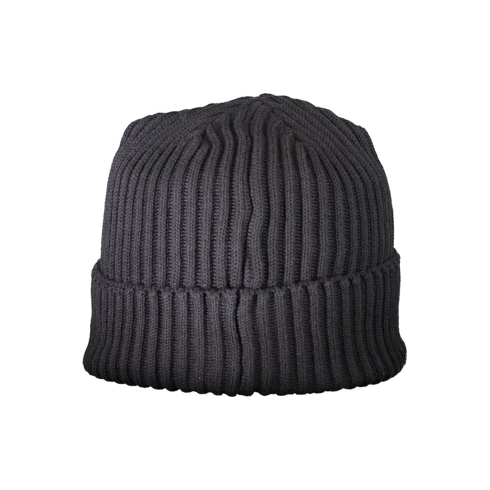 North Sails Unisex-Mütze aus schwarzer Baumwolle