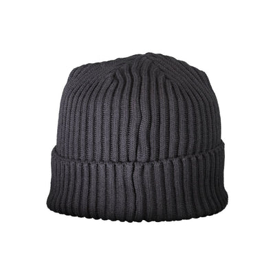 North Sails Unisex-Mütze aus schwarzer Baumwolle