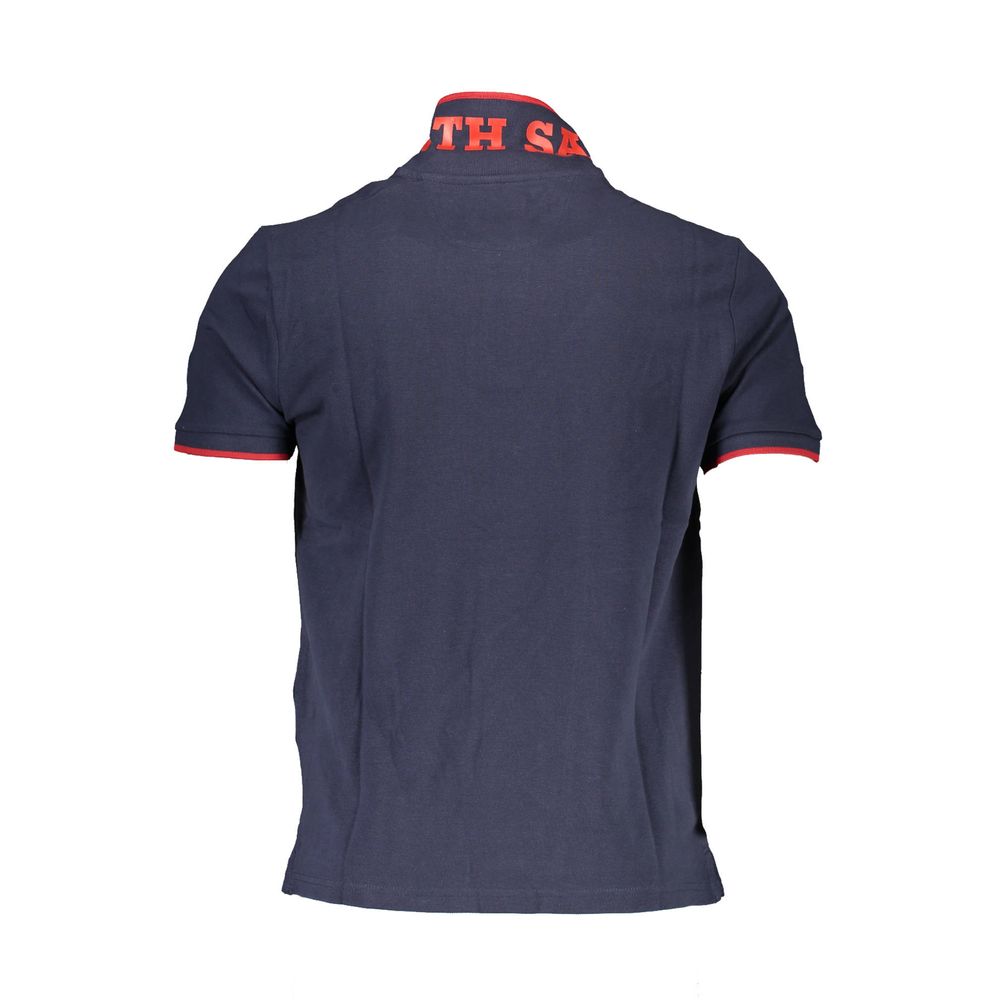 North Sails Blaues Baumwoll-Poloshirt für Männer