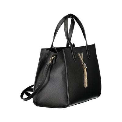 Mario Valentino Schwarze Polyethylen-Handtasche