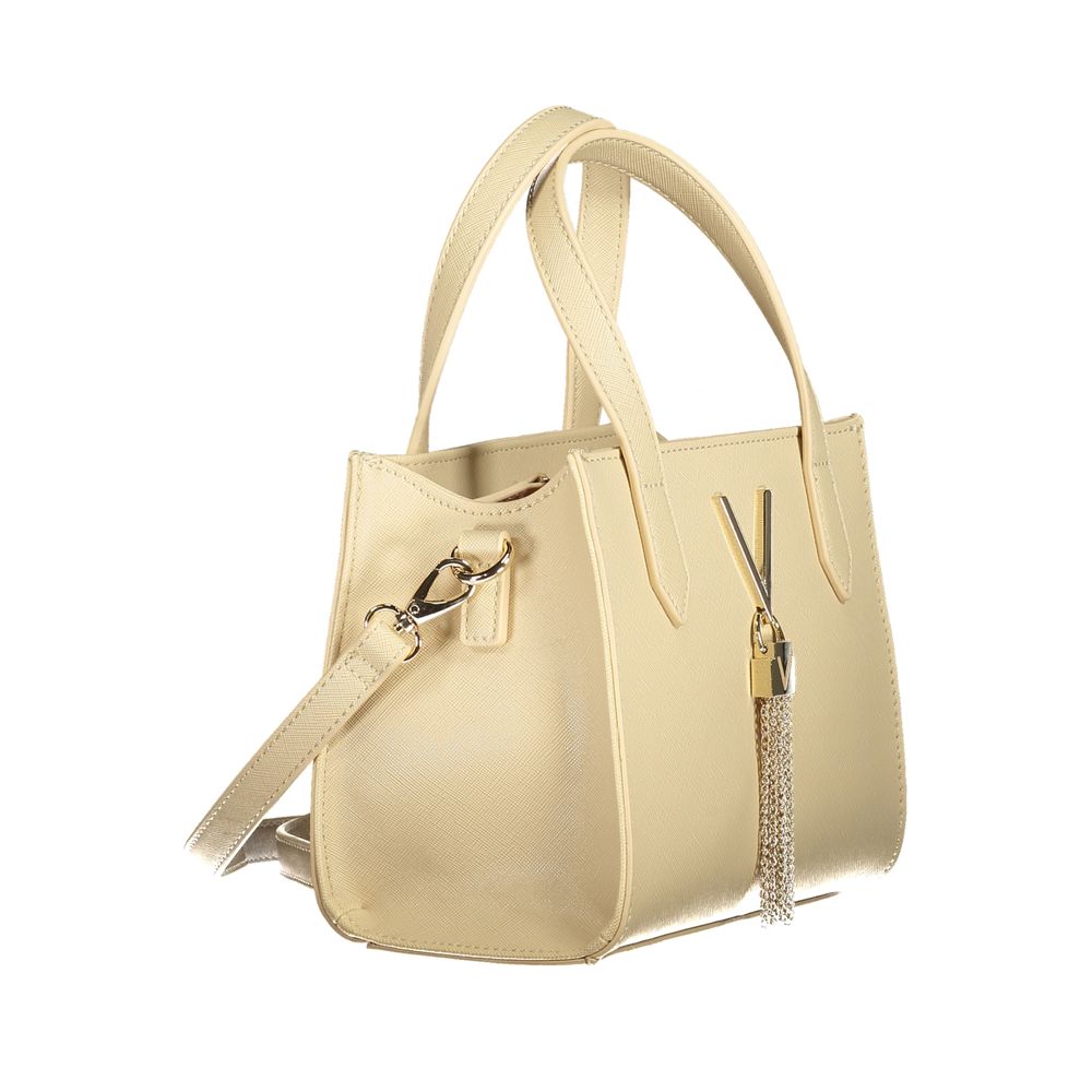 Mario Valentino Beige Polyethylen Frauen Handtasche