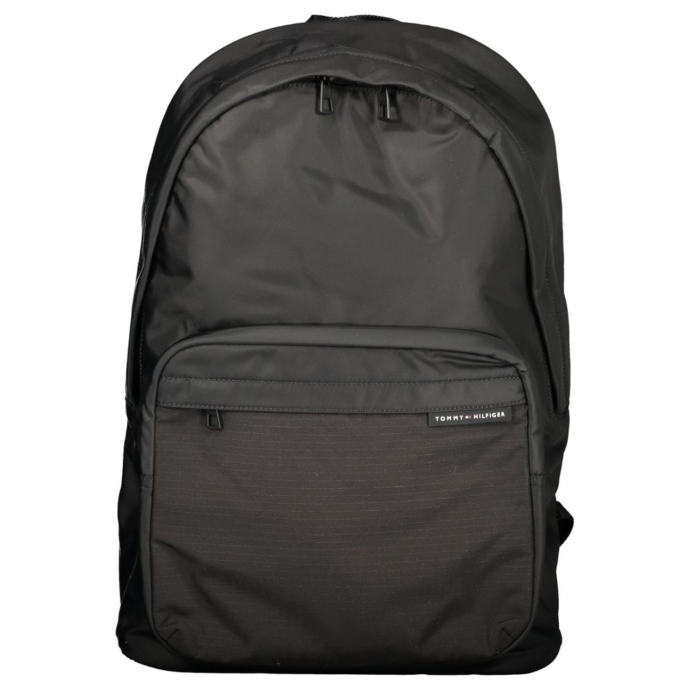 Tommy Hilfiger Schwarzer Polyester-Rucksack für Männer