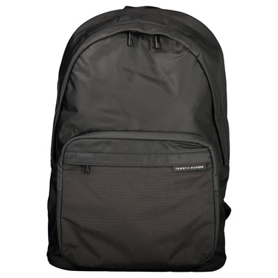 Tommy Hilfiger Schwarzer Polyester-Rucksack für Männer
