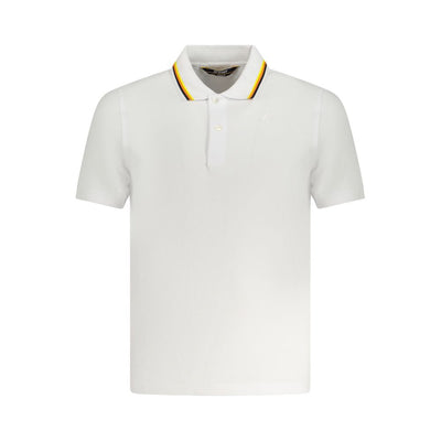 K-WAY Weißes Baumwoll-Poloshirt