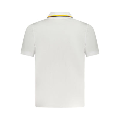 K-WAY Weißes Baumwoll-Poloshirt