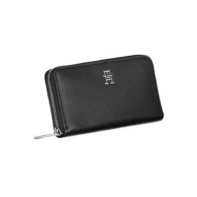 Tommy Hilfiger Elegantes schwarzes Mehrzweckportemonnaie
