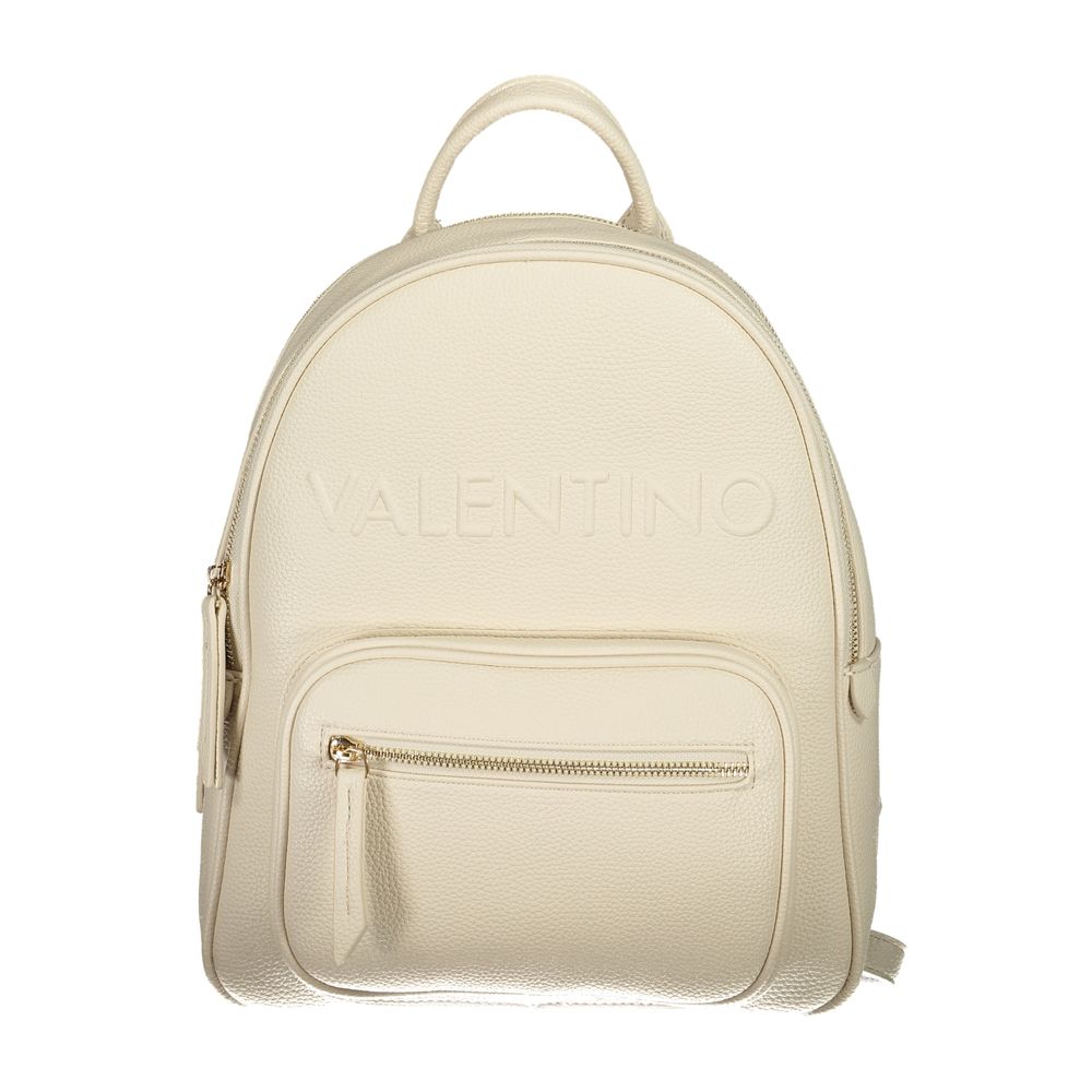 Mario Valentino Beige Polyethylen-Rucksack