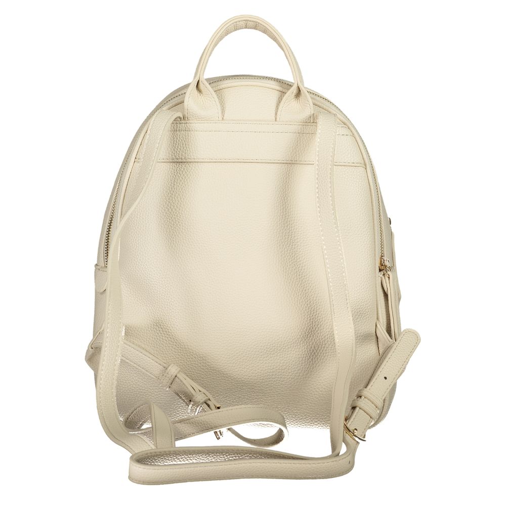 Mario Valentino Beige Polyethylen-Rucksack