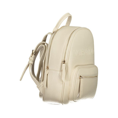Mario Valentino Beige Polyethylen-Rucksack
