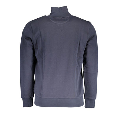 La Martina Blauer Baumwollpullover für Männer