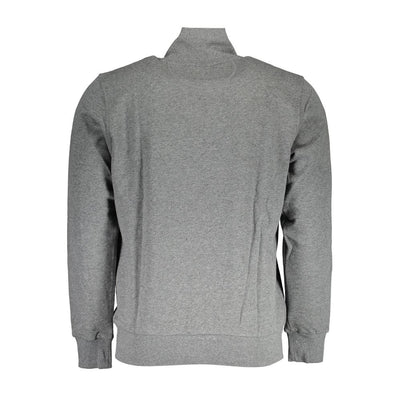 La Martina Grauer Baumwollpullover für Männer