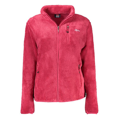 Norway 1963 Rosa Polyester Damen Jacke